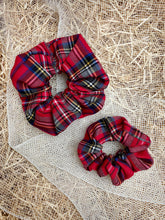 Carica l'immagine nel visualizzatore di Gallery, Elastici in tessuto tartan realizzati a mano, disponibili nella dimensione Midi e Maxi. Disponibili in tanti colori.