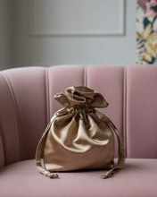 Load image into Gallery viewer, Champagne Satin Candy Bag
