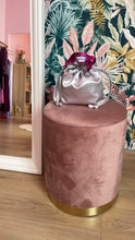 Carica l&#39;immagine nel visualizzatore di Gallery, Candy Bag Raso Argento e Malva
