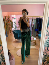 Carica l'immagine nel visualizzatore di Gallery, Venus Top Nero Frangia Strass
