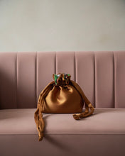Load image into Gallery viewer, Copper and Multicolor Satin Bonbon Bag
