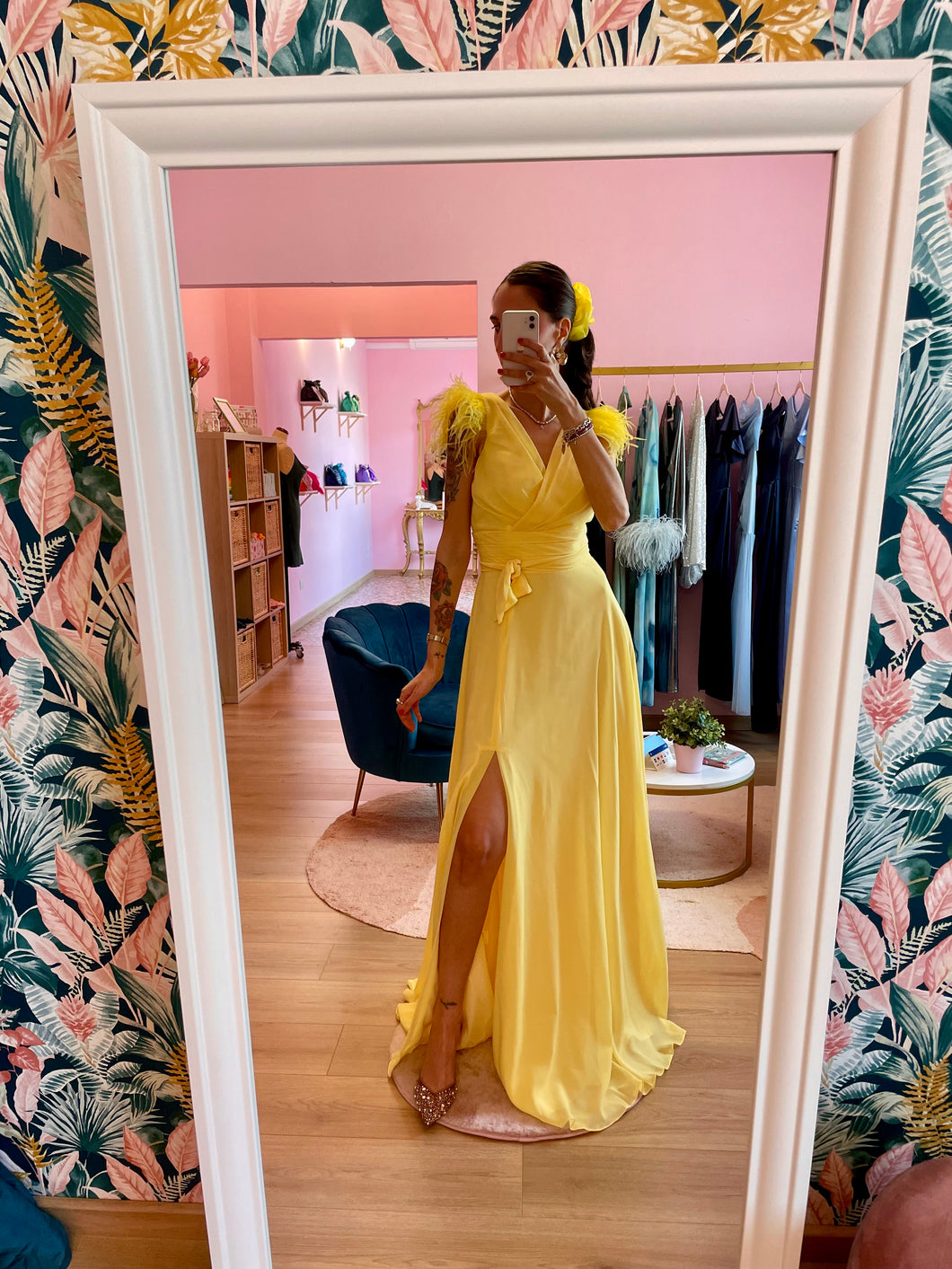 Abito Giallo Canarino Principessa