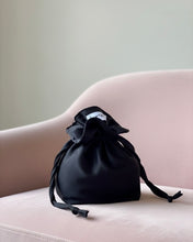 Load image into Gallery viewer, Black Satin Candy Bag
