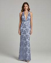 Load image into Gallery viewer, Light Blue Sequin Mermaid Dress
