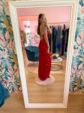 Carica l'immagine nel visualizzatore di Gallery, Abito Sirena Bordeaux Fiori
