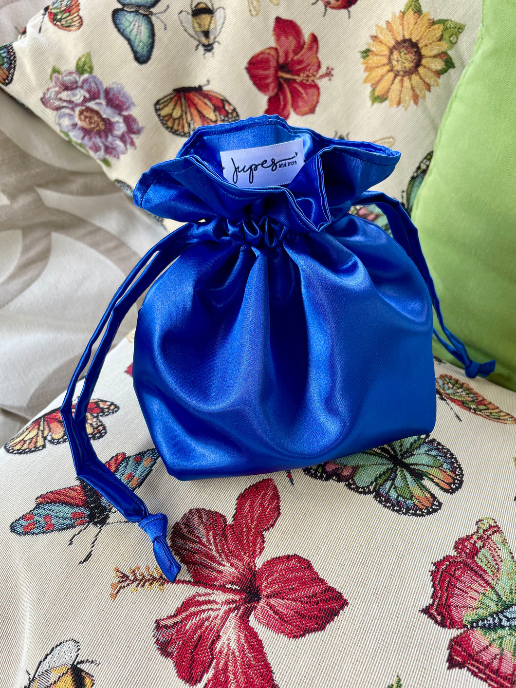 Bonbon Bag Raso Blu