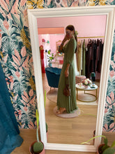 Load image into Gallery viewer, Abito Maxi Verde Oliva
