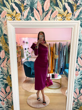 Carica l'immagine nel visualizzatore di Gallery, Abito Monospalla Melanzana
