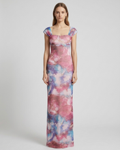 Load image into Gallery viewer, Abito Tubino Fantasia Rosa
