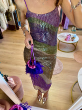 Carica l'immagine nel visualizzatore di Gallery, Abito Multicolor Paillettes
