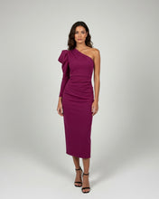 Carica l'immagine nel visualizzatore di Gallery, Abito Monospalla Melanzana
