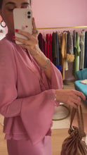 Load and play video in Gallery viewer, Set in Georgette Rosa Petalo
